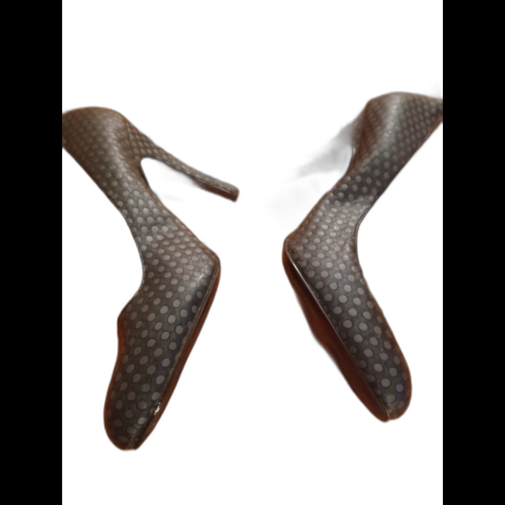 Jessica Simpson Polka Dot Pumps 2000s  Personal Archives sz 7.5 - Picture 3 of 4